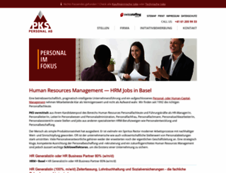 hrm-jobs.ch screenshot