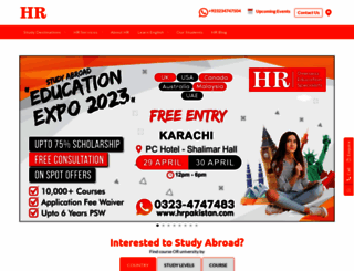 hrpakistan.com screenshot