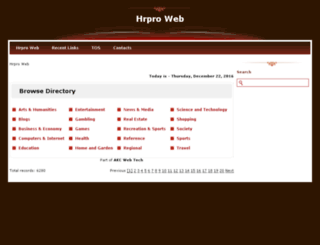 hrproweb.com screenshot