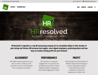 hrresolved.com screenshot