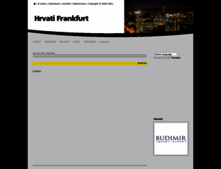 hrvati-frankfurt.de screenshot