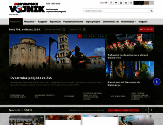 hrvatski-vojnik.hr screenshot