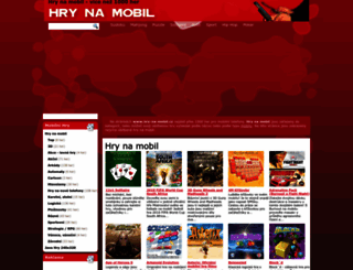 hry-na-mobil.cz screenshot