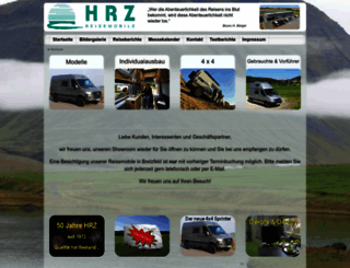 hrz-reisemobile.de screenshot