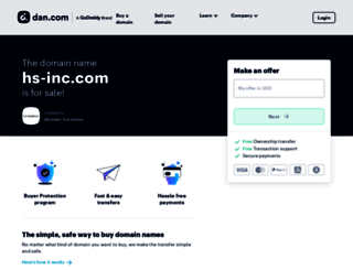 hs-inc.com screenshot