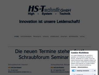 hs-technik.eu screenshot