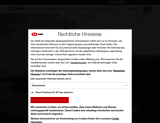 hsbc-zertifikate.de screenshot