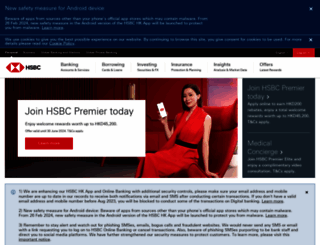 hsbc.com.hk screenshot