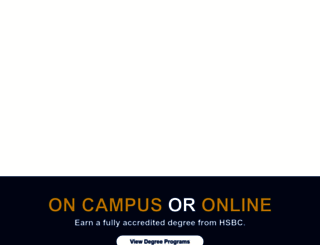 hsbc.edu screenshot
