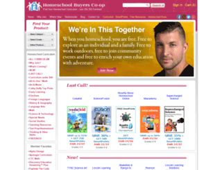 hsbc1.homeschoolbuyersco-op.org screenshot