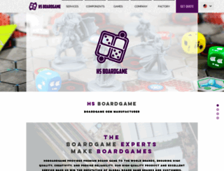 hsboardgames.com screenshot