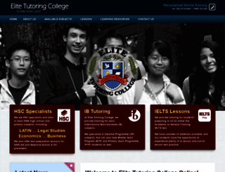 hsc-tutoring.com.au screenshot