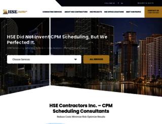hsecontractors.com screenshot