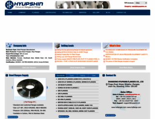 hsflanges.com screenshot