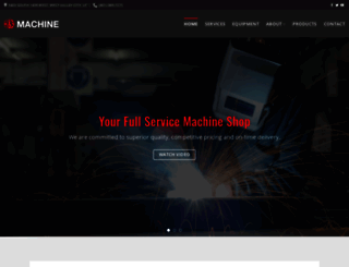 hsmachineinc.com screenshot