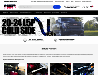 hspdiesel.com screenshot