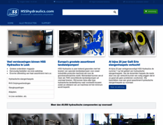 hsshydraulics.com screenshot