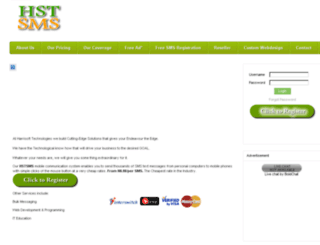 hstsms.com screenshot