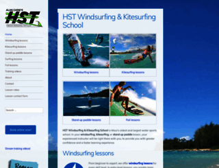 hstwindsurfing.com screenshot