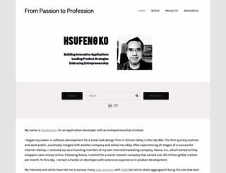 hsufengko.com screenshot