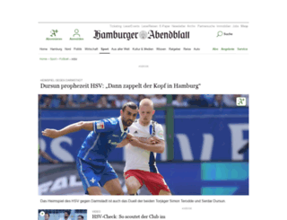 hsv-blog.abendblatt.de screenshot