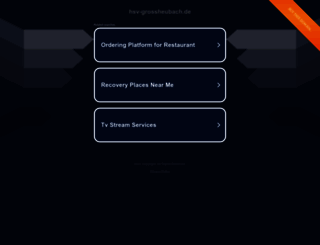 hsv-grossheubach.de screenshot