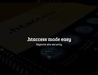 htaccessbook.com screenshot