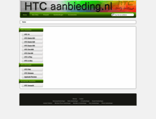 htcaanbieding.nl screenshot