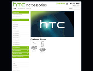 htcaccessories.com.au screenshot