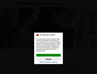 html-edit.de screenshot