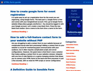 html-form-guide.com screenshot