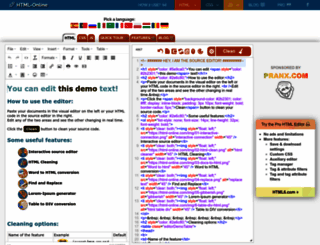 html-online.com screenshot