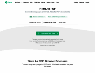 html-pdf-converter.com screenshot