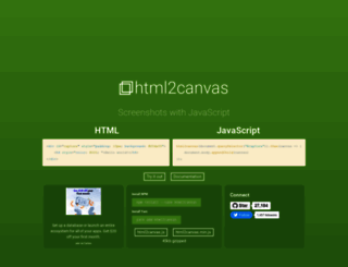 html2canvas.hertzen.com screenshot
