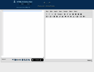 html5-editor.net screenshot