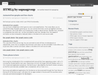 html5.sapnagroup.com screenshot