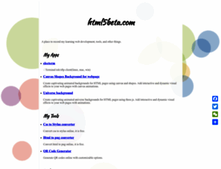 html5beta.com screenshot