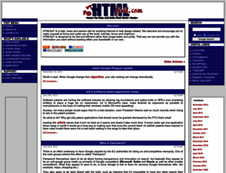 htmlfixit.com screenshot