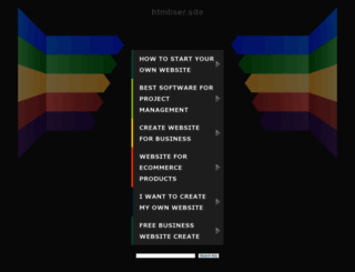 htmliser.site screenshot