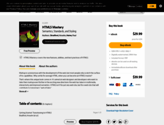 htmlmastery.com screenshot