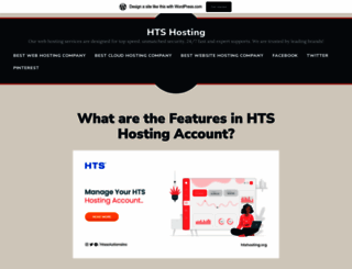 htswebhosting.wordpress.com screenshot