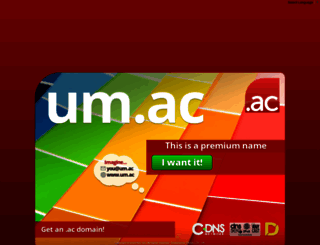 http.www.um.ac screenshot