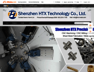 htx-tech.en.alibaba.com screenshot