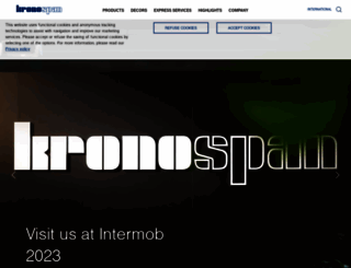 hu.kronospan-express.com screenshot
