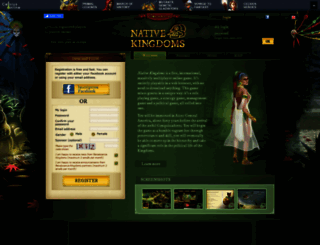 hu.nativekingdoms.com screenshot