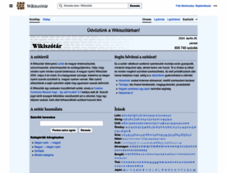 hu.wiktionary.org screenshot