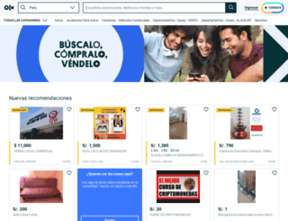 huacho.olx.com.pe screenshot