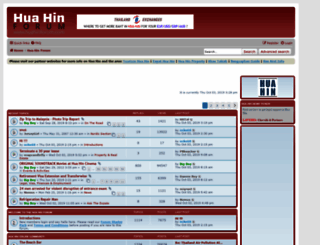 huahinforum.com screenshot