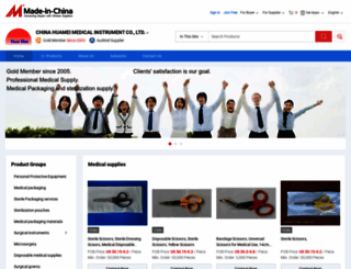 huameish.en.made-in-china.com screenshot