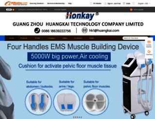 huangkaibeauty.en.alibaba.com screenshot